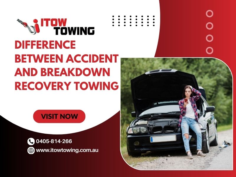 Difference Between Accident And Breakdown Recovery Towing